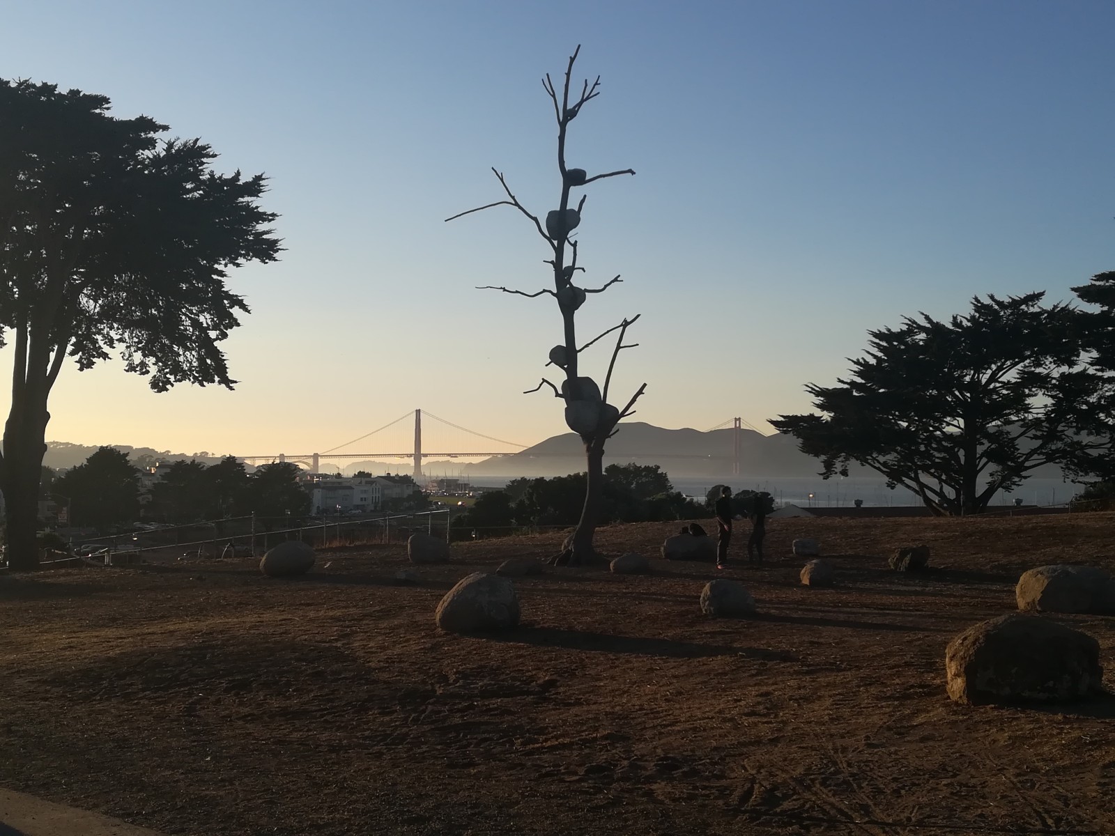 San Francisco and Golden Gate bridge