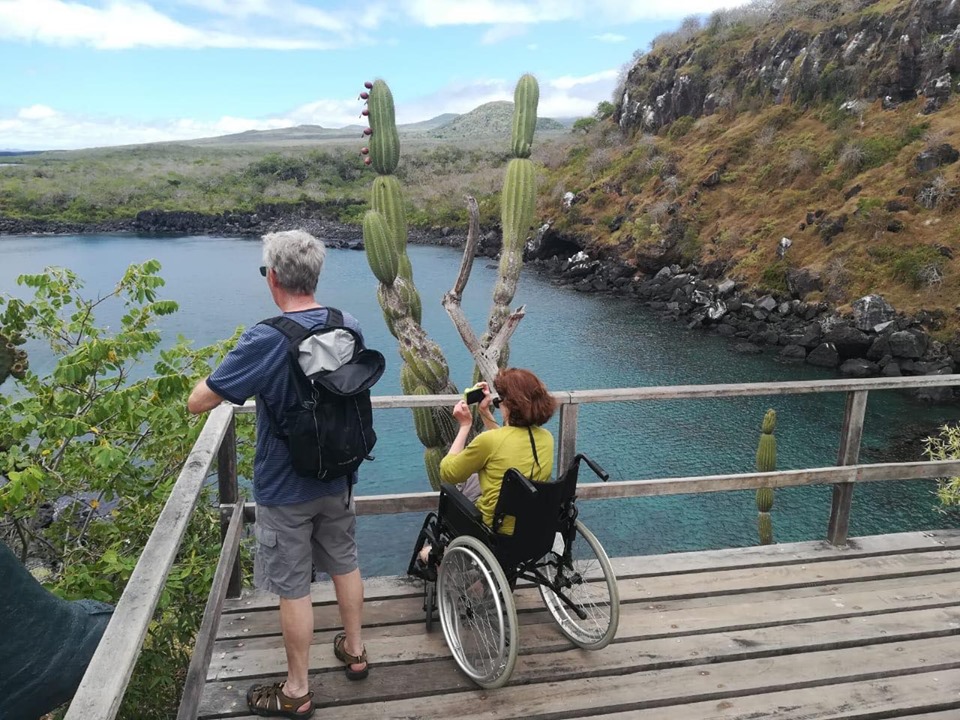 Galapagos accessible tours look out point