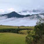 Driving through the Andes